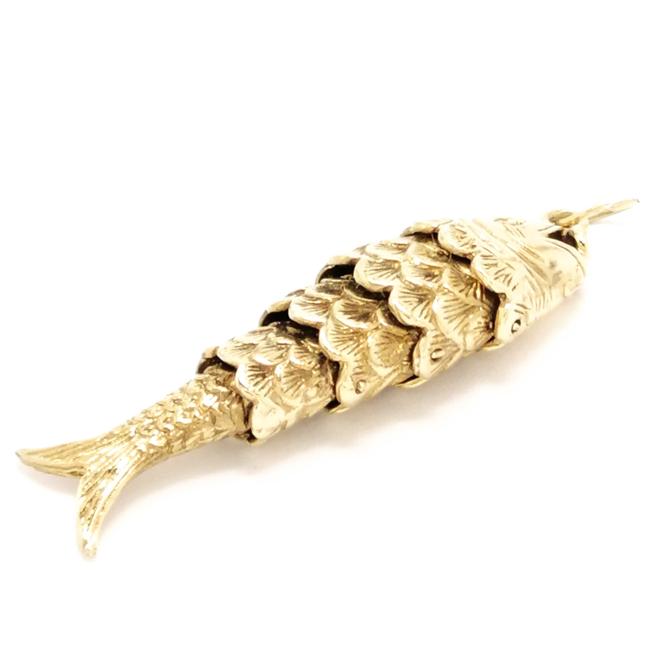 Vintage 9ct gold Flexi Fish Pendant 1975 - G Davison & Sons Jewellers ...