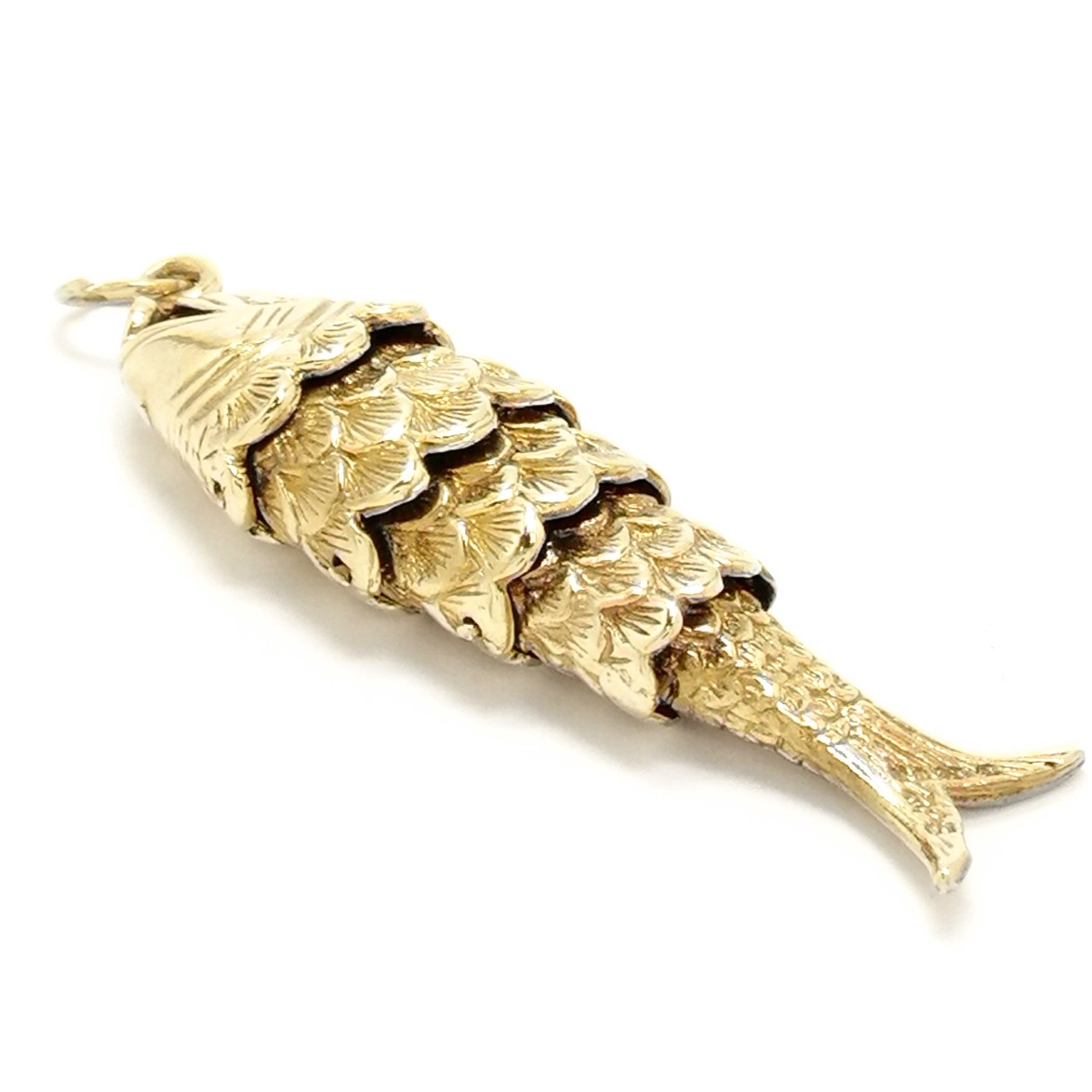 Vintage 9ct gold Flexi Fish Pendant 1975 - G Davison & Sons Jewellers ...