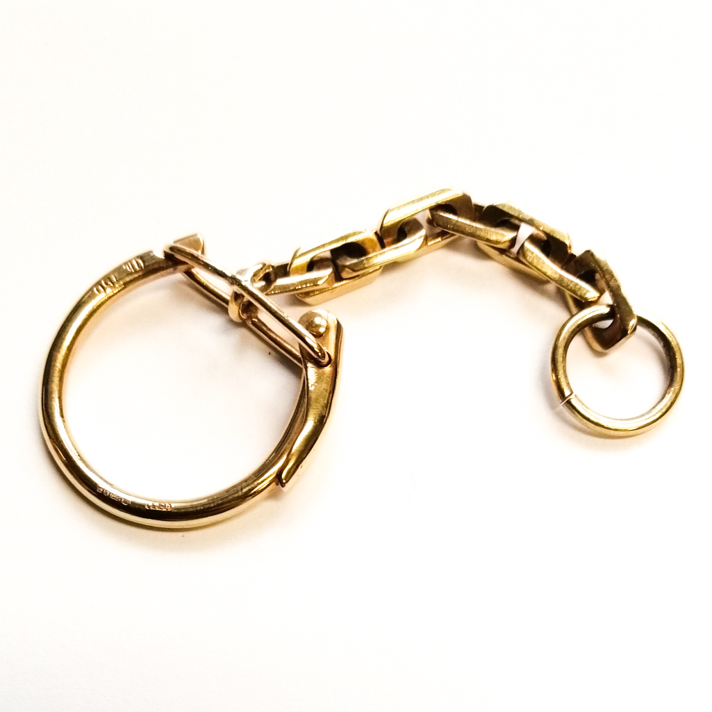 18ct Gold Key Ring - G Davison & Sons Jewellers in Leigh-On-Sea ...