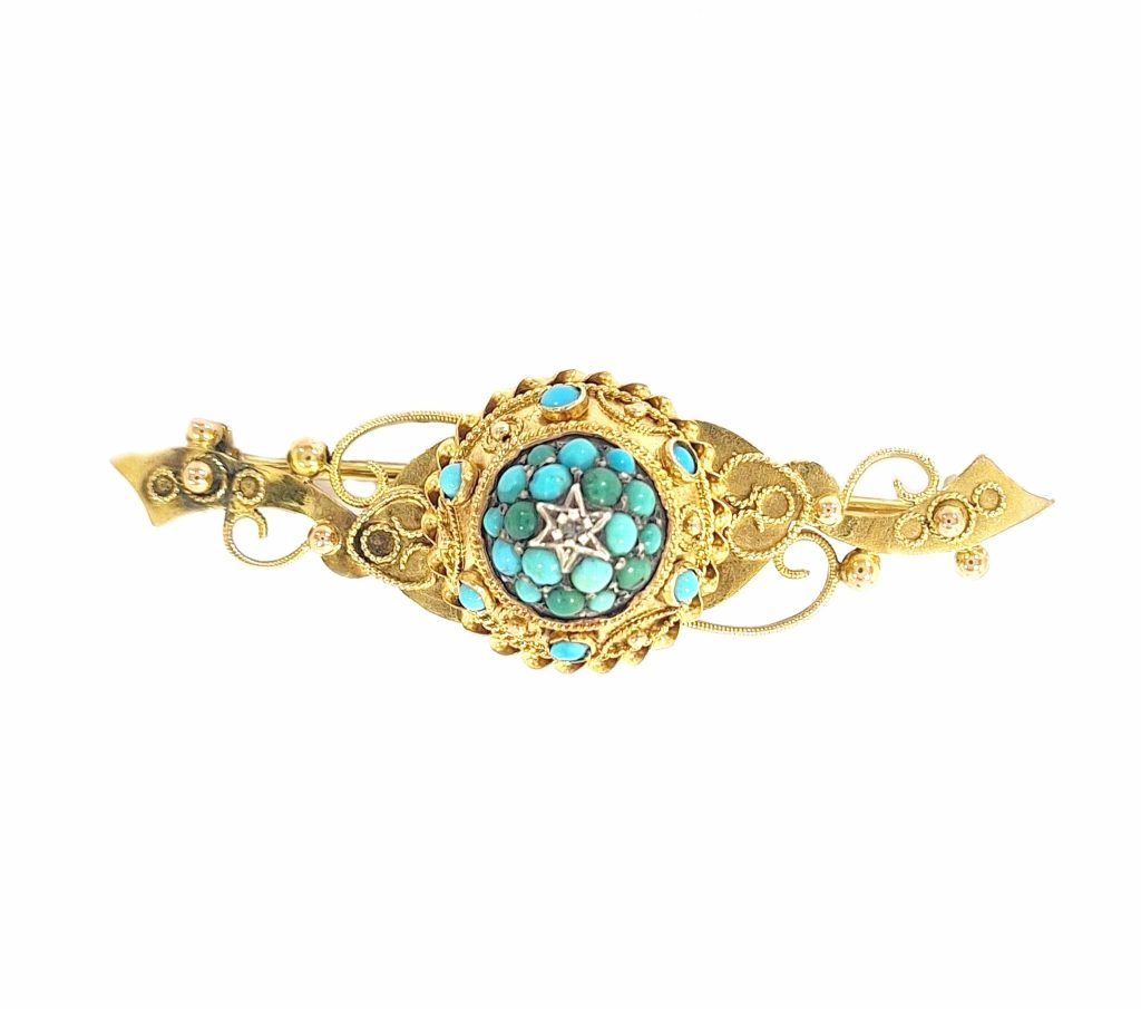 Victorian 15ct Gold Brooch